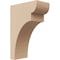 Ekena Millwork 2"W x 4"D x 6"H Classic Yorktown Rough Cedar Woodgrain TimberThane Corbel, Primed Tan CORUR02X04X06YORRCPR - alternate 1